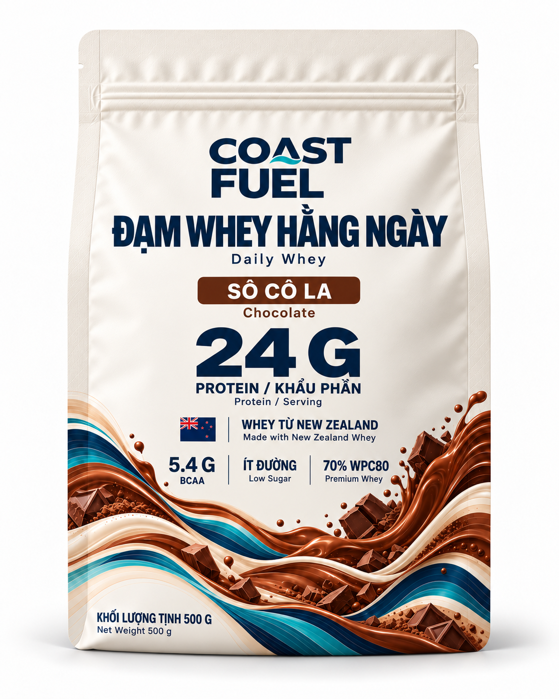 Daily Whey 24g Protein từ blend cao cấp New Zealand