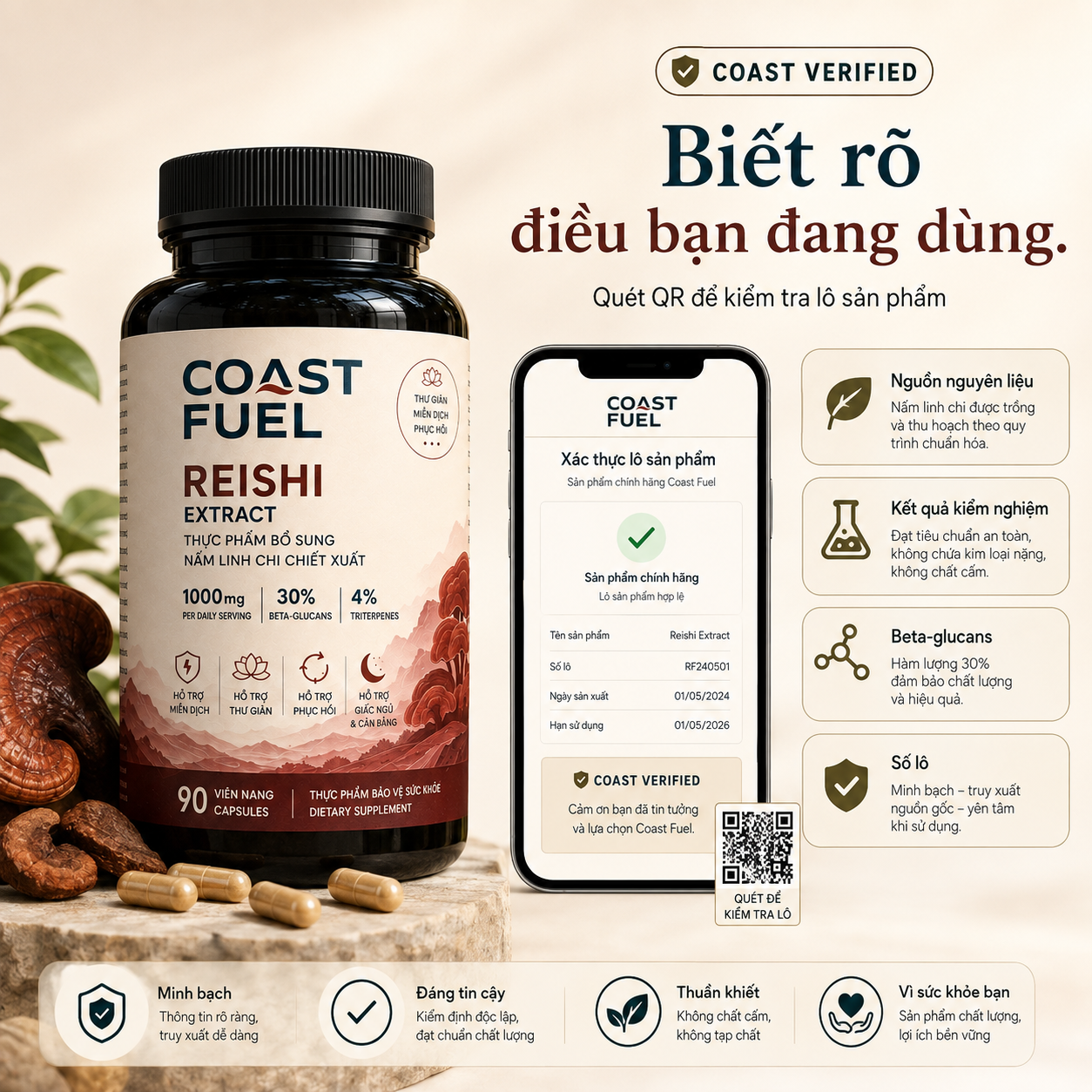 Nấm Linh Chi (Reishi)